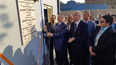 صور| محافظ بني سويف و