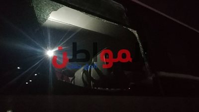 ننفرد بصور تحطيم وتكسير أتوبيس جمهور الأهلي في تونس