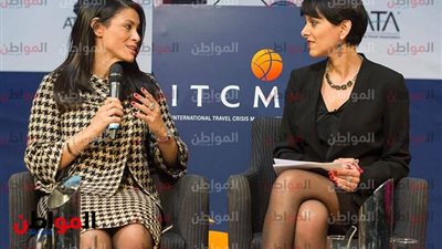 رانيا المشاط تلقي الكلمة الافتتاحية للقمة الدولية للسياحة والسفر لإدارة الأزمات