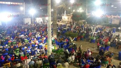 صور| الآلاف من مشجعي النادي الأهلي يتابعون عن كثب مباراته أمام الترجي التونسي بكفر الشيخ