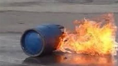 إصابة زوجين في حريق بالبحيرة 