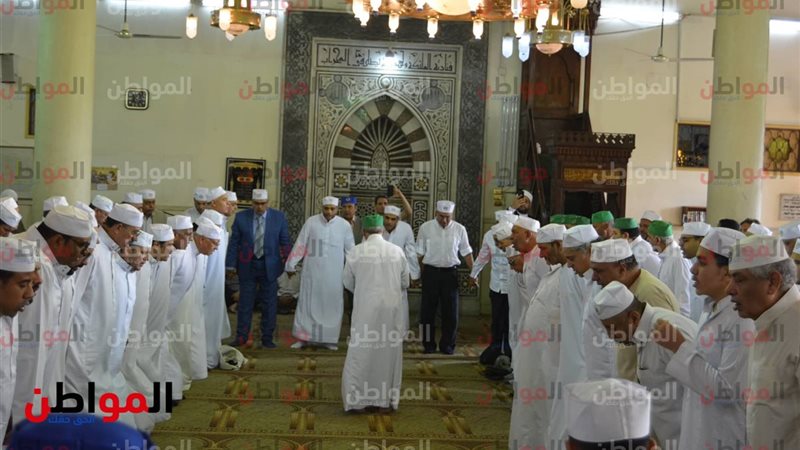 جلسة ذكر فى مسجد