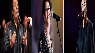 على الحجار وصابر الرباعى ونوال الكويتية يحييون حفلات مهرجان الموسيقى العربية