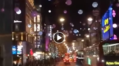 فيديو| لندن تستعد للكريسماس بأجواء مبهجة 
