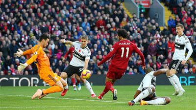 فيديو .. محمد صلاح يتقدم لصالح ليفربول أمام فولهام