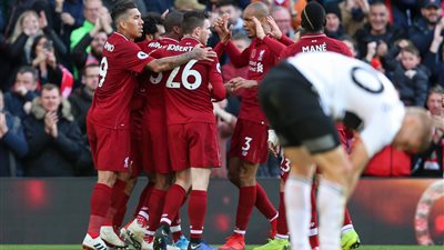 ليفربول يحقق رقم قياسي أمام فولهام 