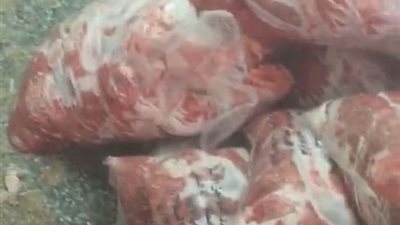 ضبط طن ونصف لحوم فاسدة قبل بيعها للمواطنين بالعاشر من رمضان