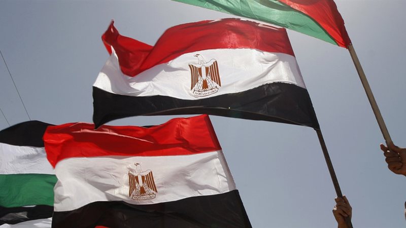 أعلام مصر في غزة