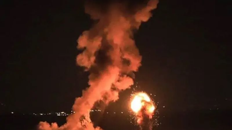 قصف غزة