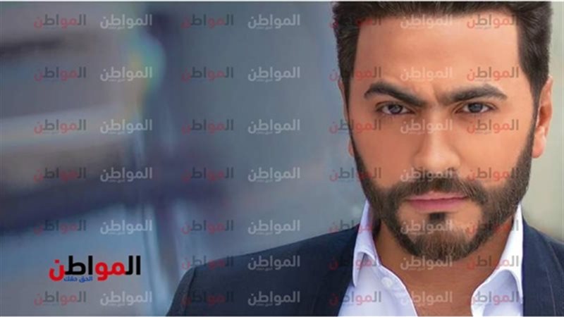 الفنان تامر حسنى