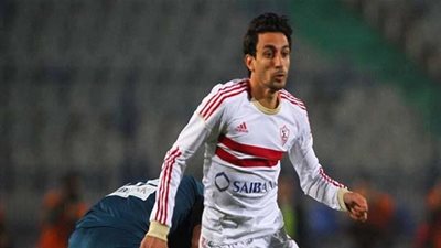 أيمن حفني يتقدم للزمالك على أهلي بني غازي