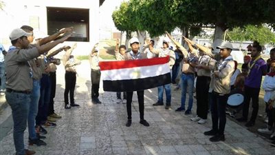المهرجان الكشفى للشعب الكشفية بالشباب والرياضة ببني سويف 