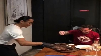 الشيف نصرت : حققت حلمي بمقابلة ميسي