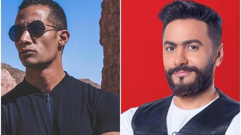تامر حسنى ومحمد رمضان