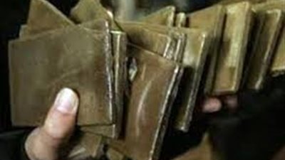 سقوط عاطل بحوزته حشيش  في المطرية