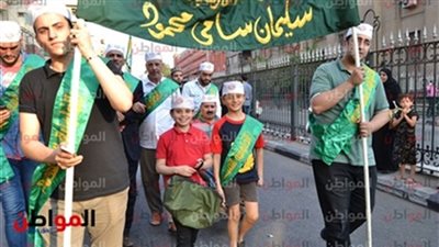 إغلاق شارع الأزهر لمرور موكب  الطرق الصوفية 