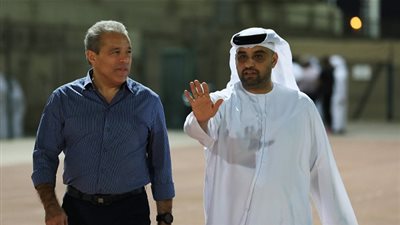 خالد الدرندلي يلبي دعوة الوصل الإماراتي