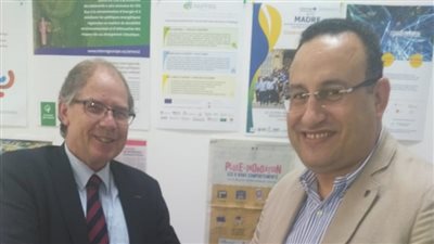 محافظ الإسكندرية يلتقي مسئولي وكالة المدن والأقاليم البحر متوسطية المستدامة
