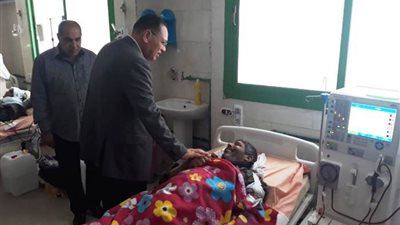 محافظ الشرقية يتفقد مستشفى سنهوت التخصصي بمنيا القمح