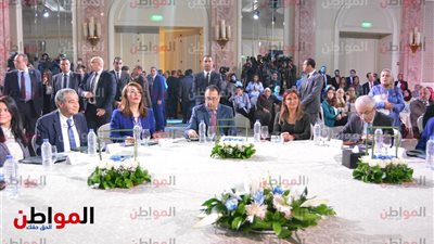 صور .. رئيس الحكومة والوزراء يشهدون حفل مؤتمر تكافل وكرامة