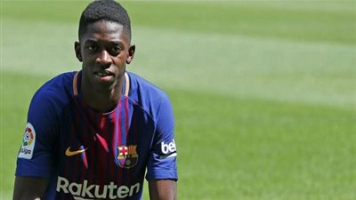 فيديو .. عثمان ديمبلي يصل مبكرا لتدريبات برشلونة