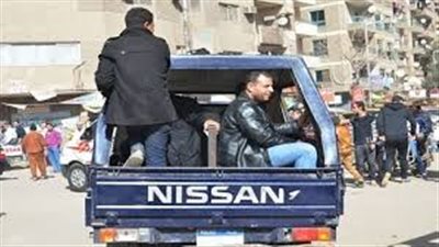 ضبط 34 سلاح أبيض و 21مسجل خطر في حملة أمنيه بالجيزة