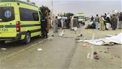 إصابة طفل صدمته سيارة أثناء عبور الطريق الدائرى قرب 