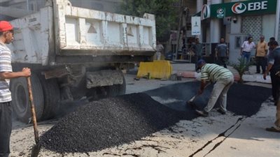ازدواج طريقين بمدينة الخارجة.. تعرف عليهما