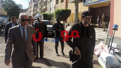 صور.. مدير أمن البحيرة يتفقد مركزي شرطة الرحمانية والمحمودية