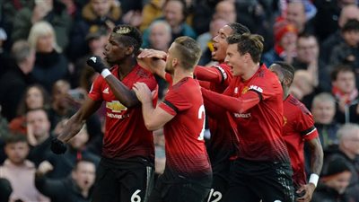 لوكاكو ومارسيال في هجوم مانشستر يونايتد ضد كريستال بالاس