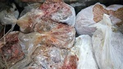 ضبط أطنان لحوم منتهية الصلاحية في القليوبية 