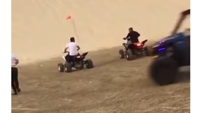 فيديو| حسدوك ياجميل.. قائد بيتش باجي يتعرض لحادث مؤلم 
