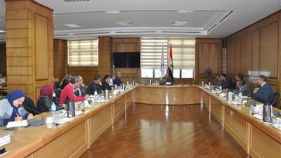 جامعة كفر الشيخ تبحث الاستعدادات لاستضافة أسبوع شباب الجامعات
