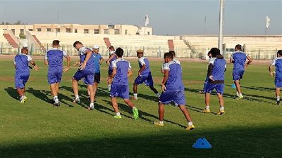 كفر الشيخ يواصل إستعداداته لمواجهة الأوليمبى الصعبة 