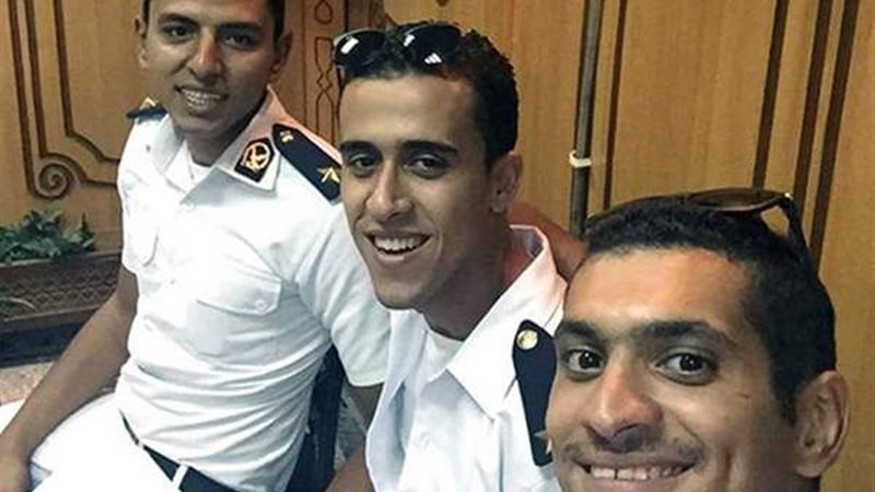 الضابطان شهداء حادث