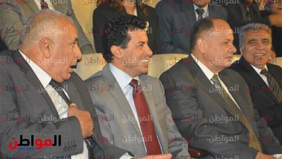 صور.. أشرف صبحي يشهد ختام مهرجان الإبداع لمراكز الشباب
