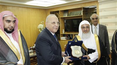 صور .. وزارة العدل تستقبل وفدًا قضائيًا سعوديًا  لهذا السبب 