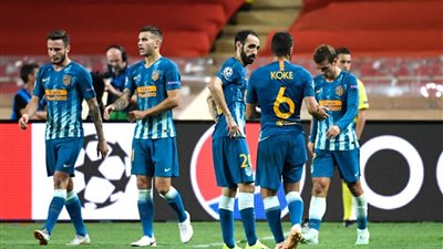 جريزمان يقود هجوم أتلتيكو مدريد ضد موناكو