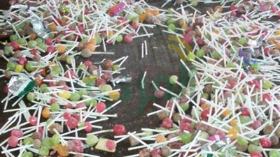 ضبط  5 أطنان مصاصة خاصة بالأطفال فاسدة بالجيزة