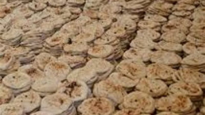 ضبط 3500 رغيف بلدي