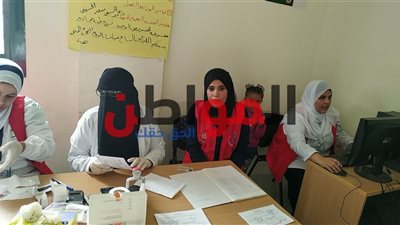 صور.. أهالي كفر الشيخ يشيدون بـ مبادرة 100 مليون صحة