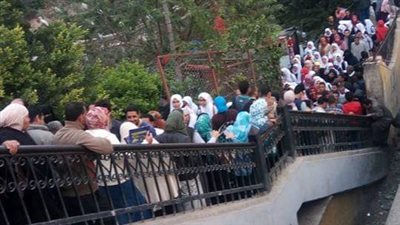 صور| زحام يؤدي للموت بالبحيرة .. مطالب بإنشاء نفق بعد إغلاق مزلقان ايتاى البارود
