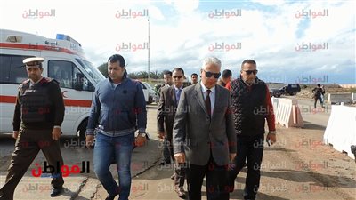 بالصور .. مدير أمن البحيرة يتفقد مركزي شرطة إدكو ورشيد