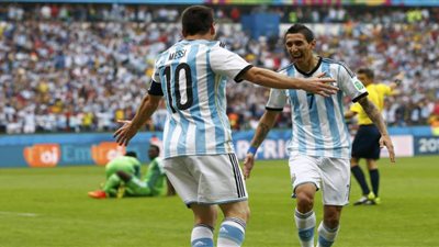 دي ماريا يتمني عودة ميسي لمنتخب الأرجنتين