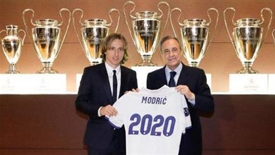 بيريز: مودريتش أحق بالكرة الذهبية من كريستيانو رونالدو