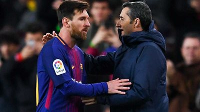 فالفيردي يستبعد ميسي من مواجهة كولتورال ليونيسا في كأس إسبانيا