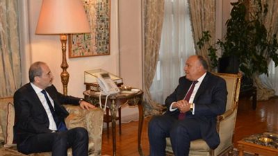 وزير الخارجية يشيد بالعلاقات المصرية الأردنية خلال لقائه بنظيره الأردني