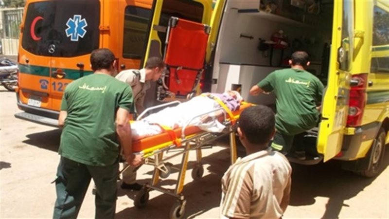 إصابة شاب في حادث