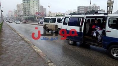 صور.. أمطار متوسطة تضرب الغربية اليوم الخميس 