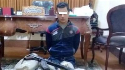 سقوط شخص  بحوزته 45 كيلو بانجو في دمياط 